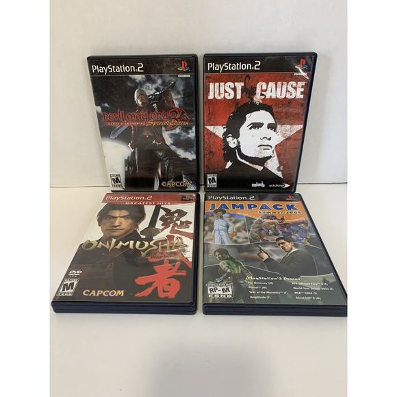 PS2 (4)‎ COMPLETE GAMES MATURE RATING,TESTED, WORKING, with MANUALS,..SEE PIC - Picture 1 of 10